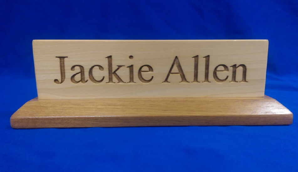 nameplate